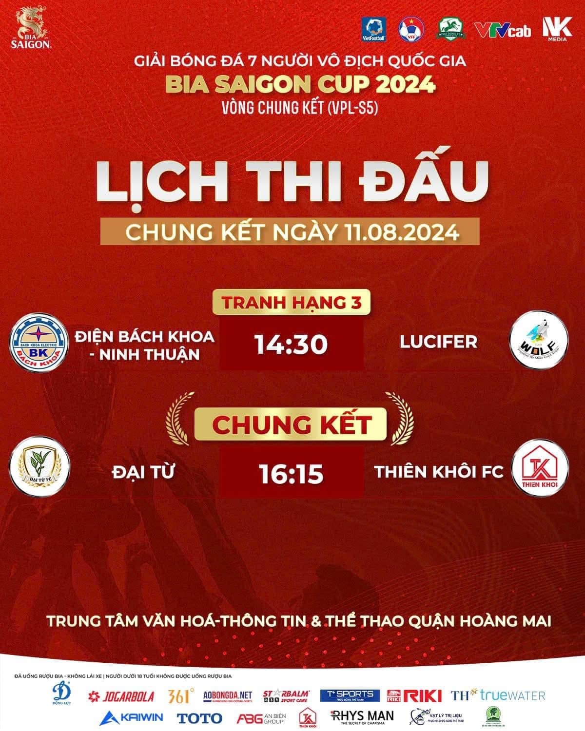 Chung kết vpl-s5: thiên khôi fc vs đại từ fc