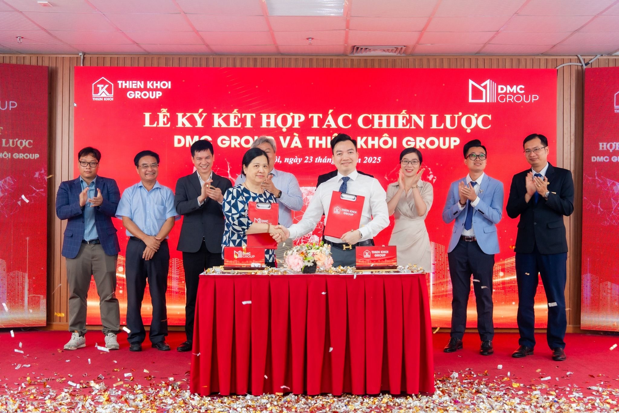 Thiên Khôi Group bắt tay DMC Group