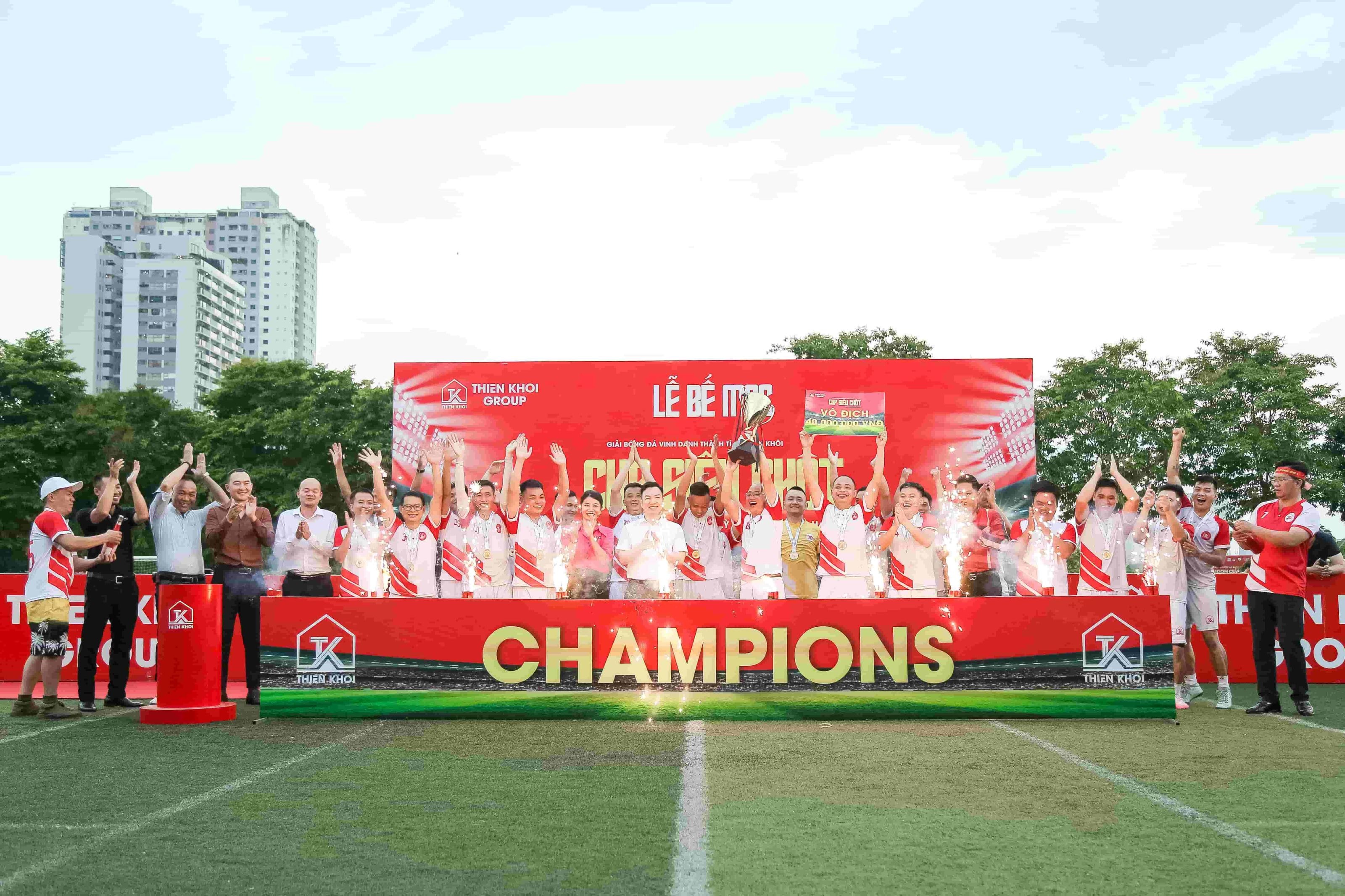 Giải bóng đá vinh danh thành tích thiên khôi - cup siêu chốt kì i 2024 - khu vực hà nội
