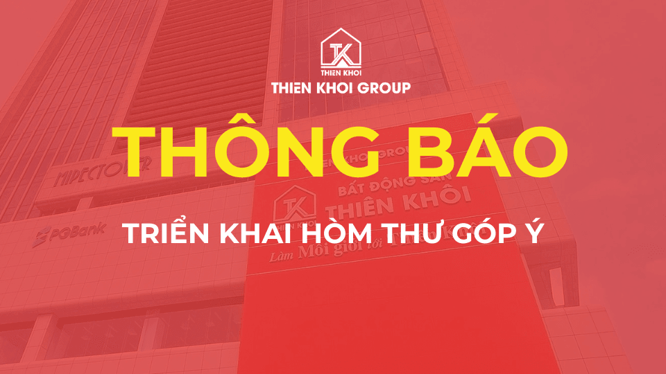 Thông báo: triển khai hòm thư góp ý