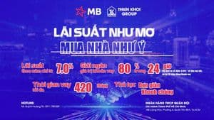 Các chương trình ưu đãi lãi suất MB Bank hỗ trợ người mua nhà tiếp cận tài chính dễ dàng hơn
