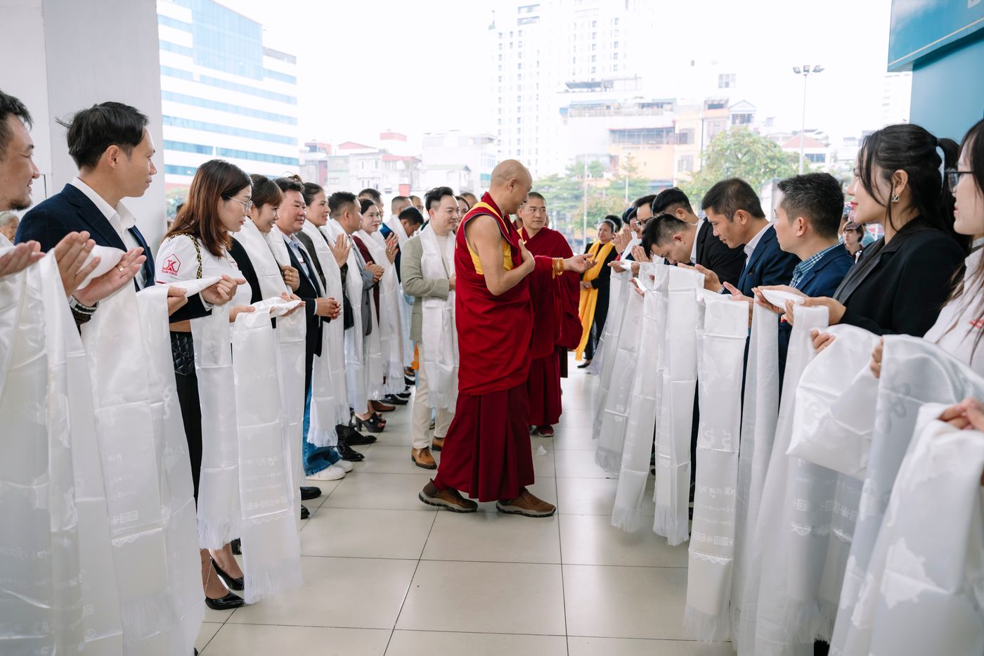 Thiên Khôi Group đón tiếp Tôn đức Rinpoche Neten Tulku Tenzin Gelek