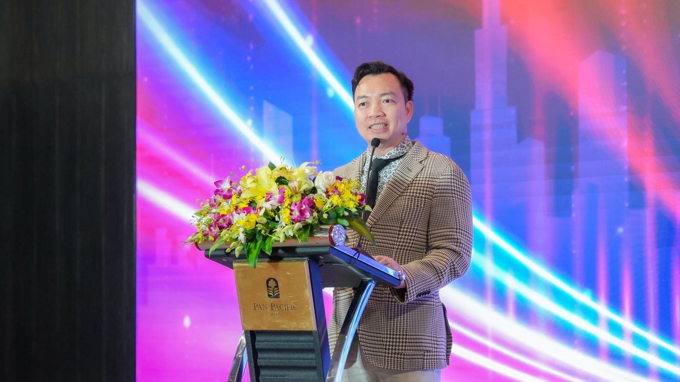 Chủ tịch Nguyễn Thành Dũng trong sự kiện ký kết hợp tác chiến lược giữa Thiên Khôi CDC và MVC & CO