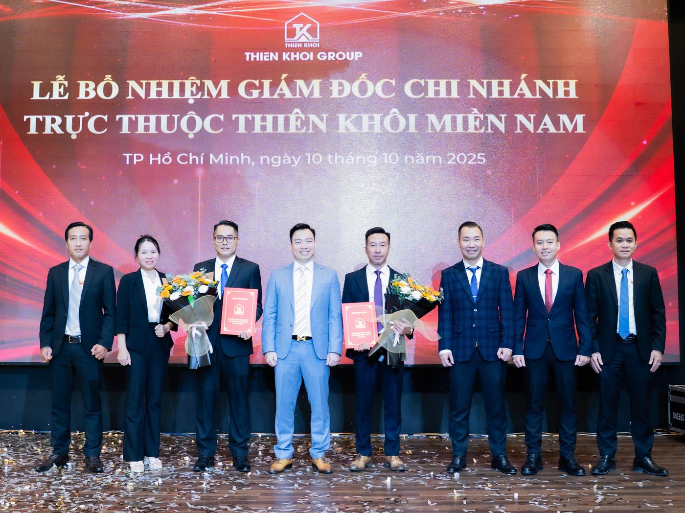 Lễ Bổ nhiệm 2 tân Giám đốc Chi nhánh trực thuộc Thiên Khôi miền Nam