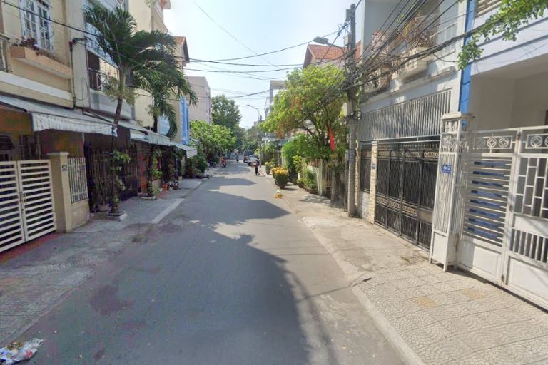 Nhà phố đường Lê Vĩnh Huy, khu dân cư yên tĩnh, thuận tiện sinh hoạt