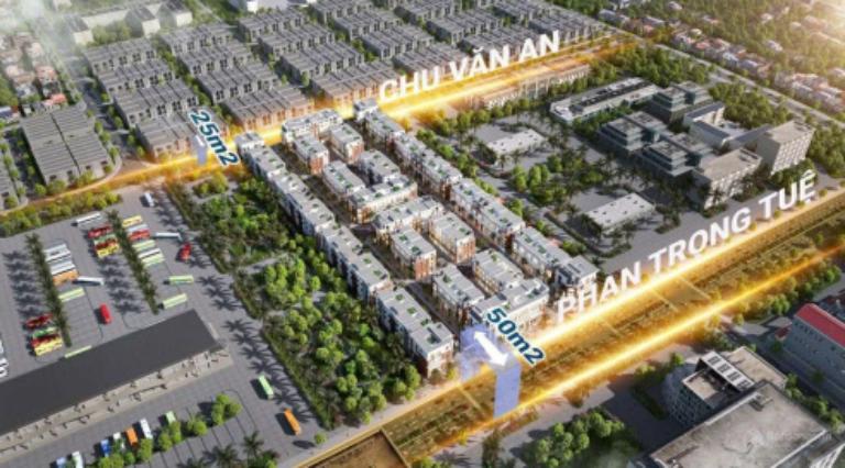 Các dự án chung cư nhà liền kề