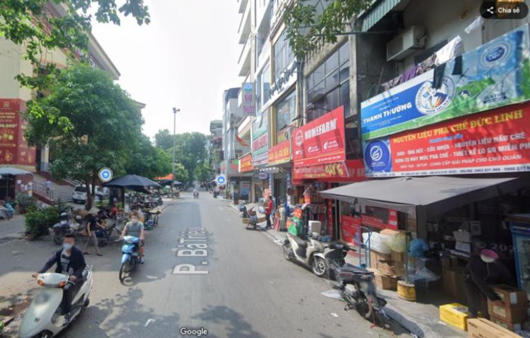 Các yếu tố khiến giá nhà mặt phố Bà Triệu tăng