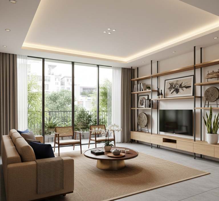 Cải tạo lại nội thất giúp điều hòa dòng khi mà khong phá két cấu