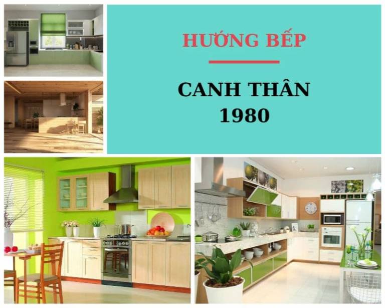Bố trí hướng bếp quay về hướng tốt nếu không chọn được hướng hợp