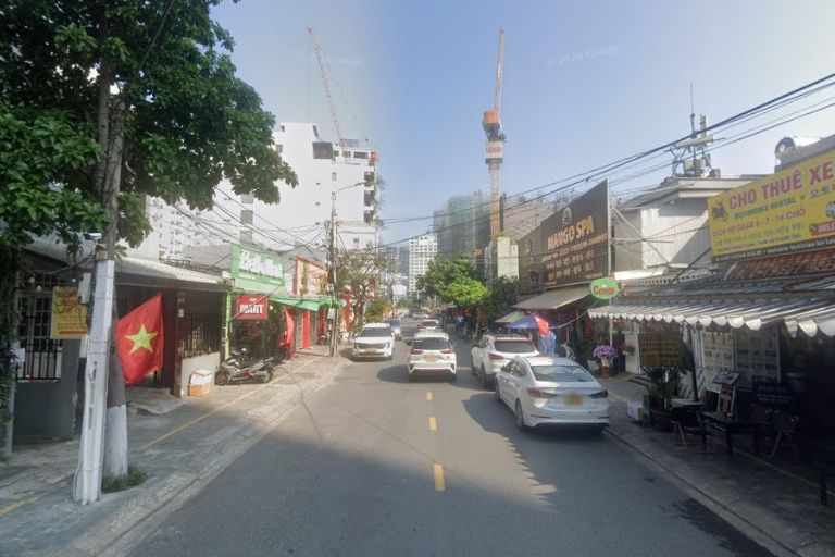 Đường Lâm Hoành khu vực kinh doanh sầm uất