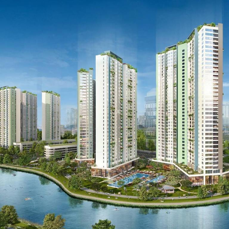 Chung cư Ecopark với tầm nhìn bao trọn thông thoáng