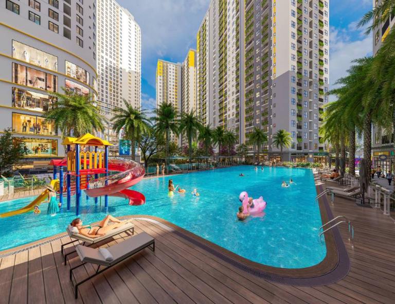 Khu chung cư có các tiện ích hiện đại và thuận tiện