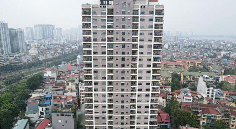 Chung cư Hòa Bình Green Apartment, Ba Đình