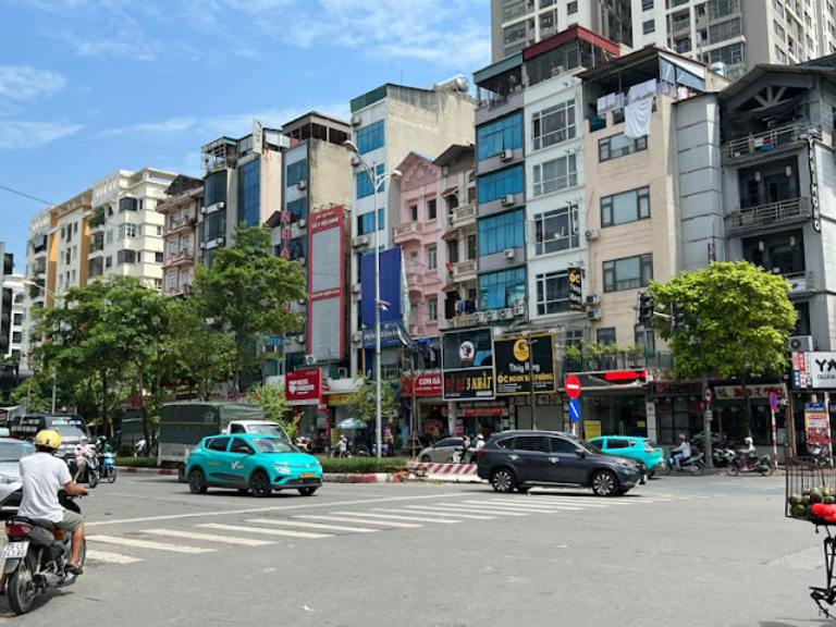 Đa dang các loại hình nhà mặt phố tại Mỹ Đình