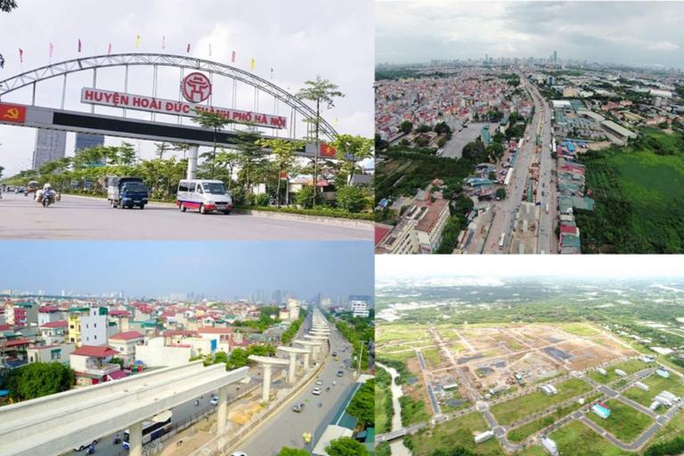 Giá bán nhà đất Hoài Đức