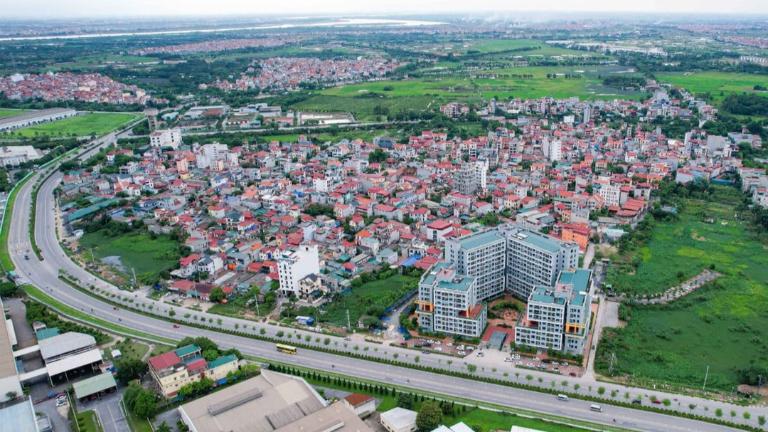 Giá bán nhà riêng khu trung tâm xã Kim Chung