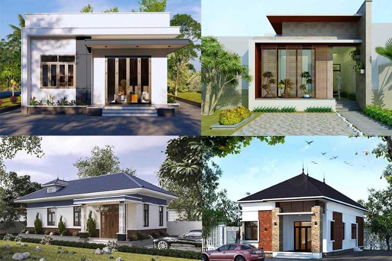 Nhà mặt thông thoáng, đón gió nhẹ nhàng
