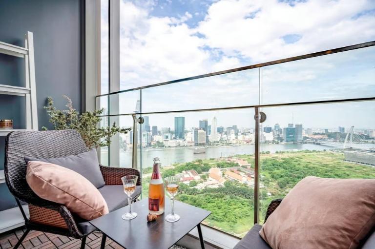 Chung cư ưu tiên ban công thoáng mát đón gió và nắng nhẹ tự nhiên