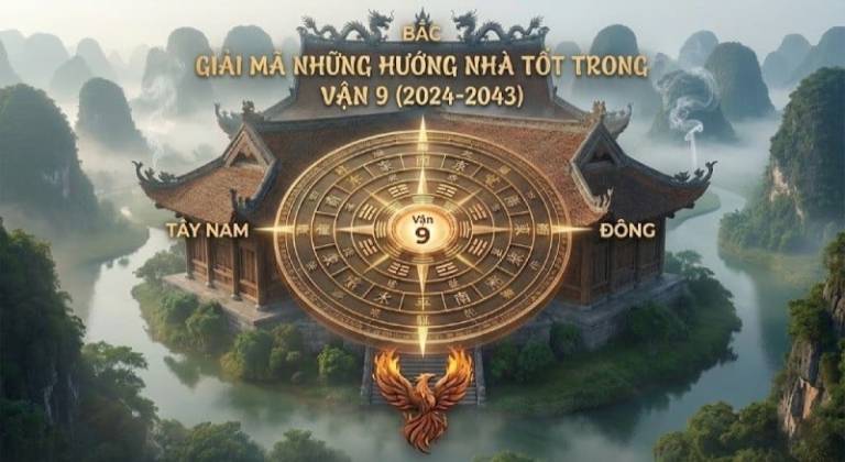 Giải mã các hướng tốt làm nhà trong vận 9 ở bình diện phổ thông
