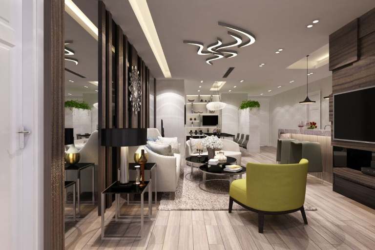 Bố trí hướng cửa chính theo hướng tốt kết hợp nội thất hài hòa