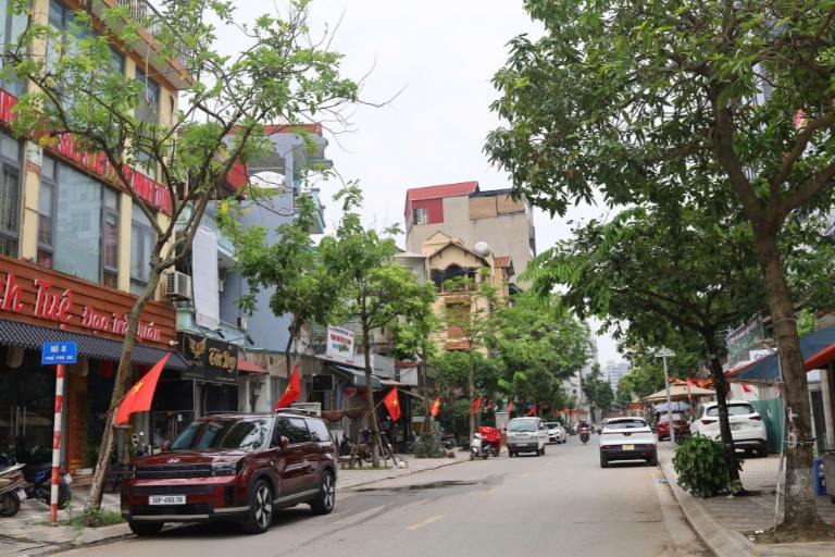 Khu vực có hạ tầng ổn định, nhiều của hàng dịch vụ