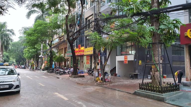 Khu vực kết hợp hài hòa giữa không gian ở và thương mại