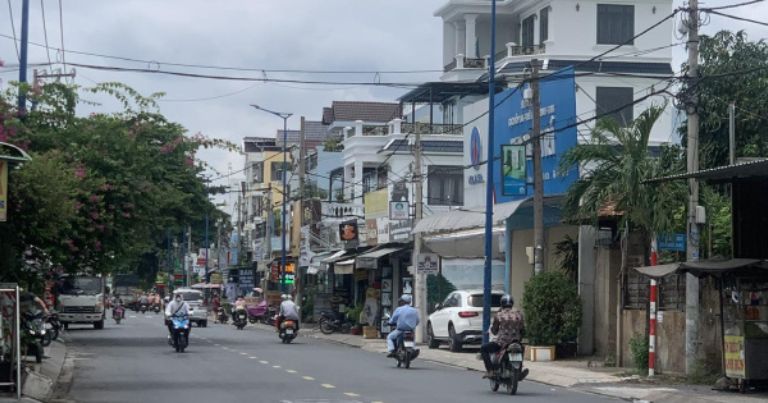 Khu vực trương định giải phóng đại la