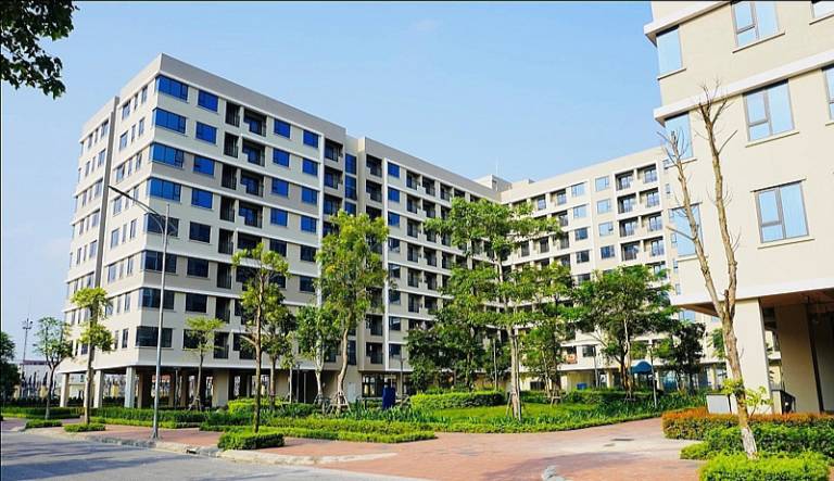 Khu căn hộ giá hợp lý, không gian xanh thoáng đãng, phù hợp an cư