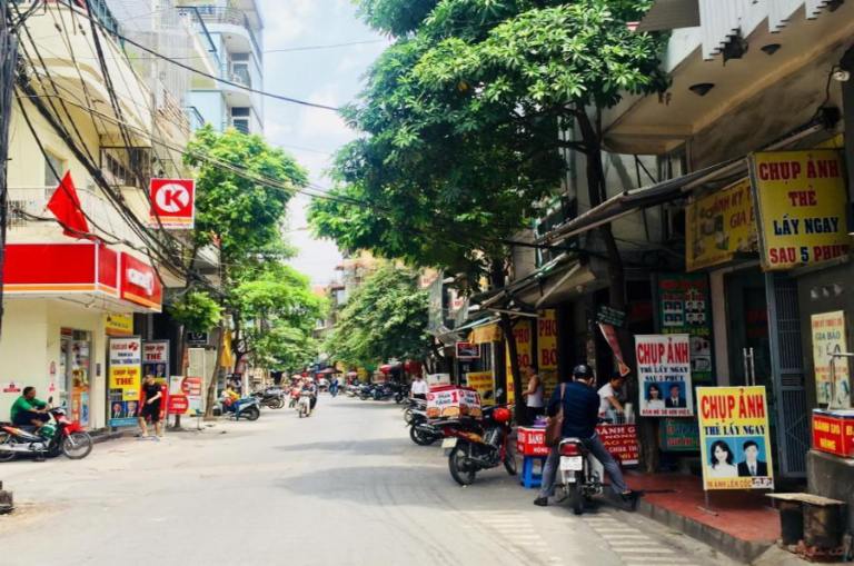 Lợi thế kinh doanh của nhà mặt phố Ao Sen