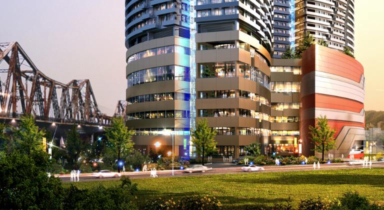 Mipec gần cầu Chương Dương và các phường khác của Long Biên