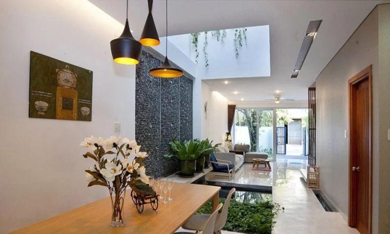 Sảnh đệm giúp xoay hướng trải nghiệm mà không phá vỡ công năng