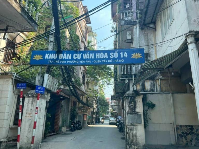 Nhà cáp 4 khu phố tại đường An Dương