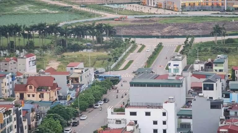 Trâu Quỳ hạ tầng mở rộng, trục đường thông thoáng