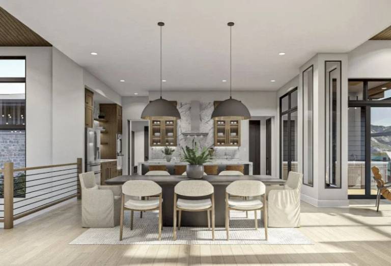 Lựa chọn màu sắc và vật liệu phù hợp với hướng nhà để không gian thông thoáng