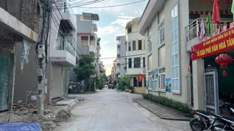 Nhà mặt đường rộng xã Tân Lập, Hoài Đức