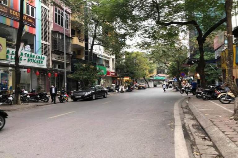 Nhà mặt phố khu Vĩnh Phúc quận Ba Đình