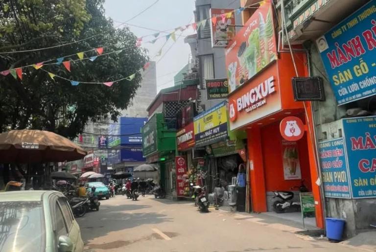 Nhà măt phố mỹ Đình kinh doanh sầm uất đa dạng các loại tiện ích