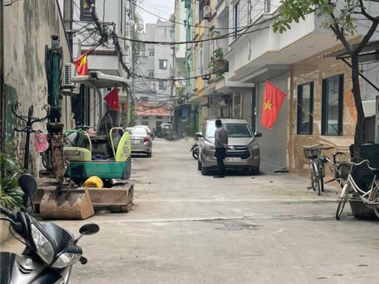 Ngõ dân cư rộng, ô tô di chuyển thuận tiện trong khu dân cư