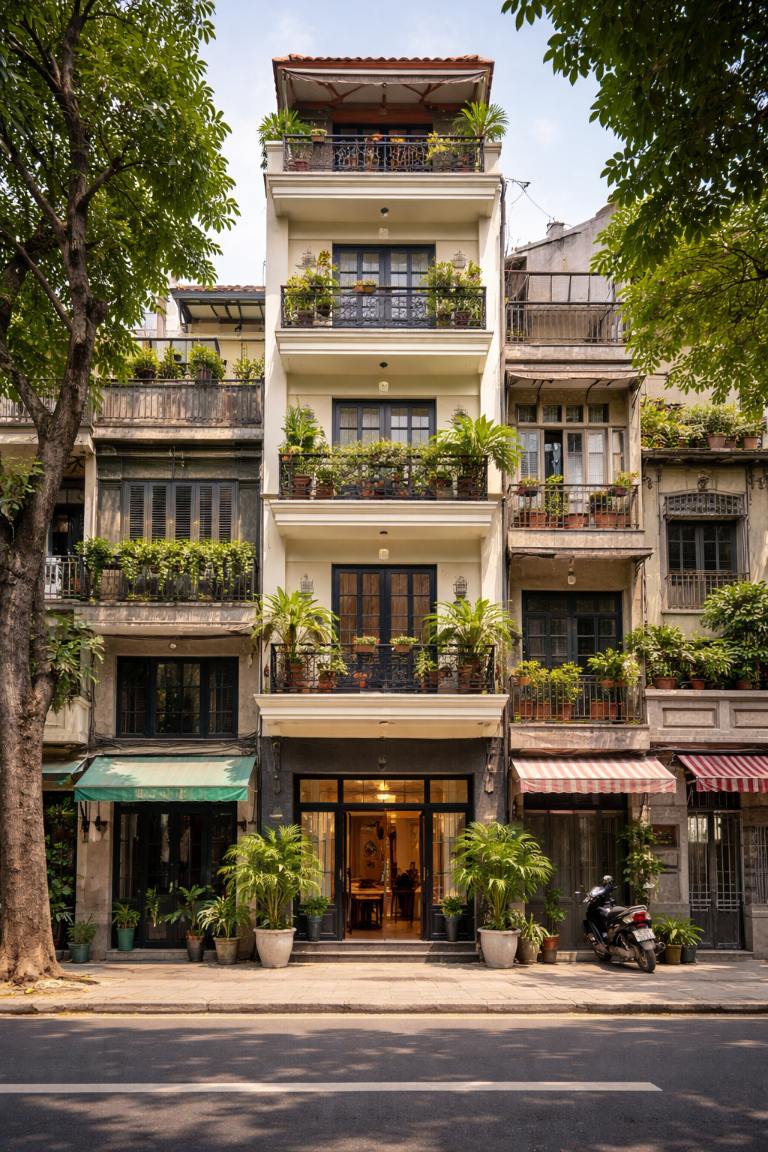 Nhà ống mặt phố phù hợp kinh doanh dịch vụ