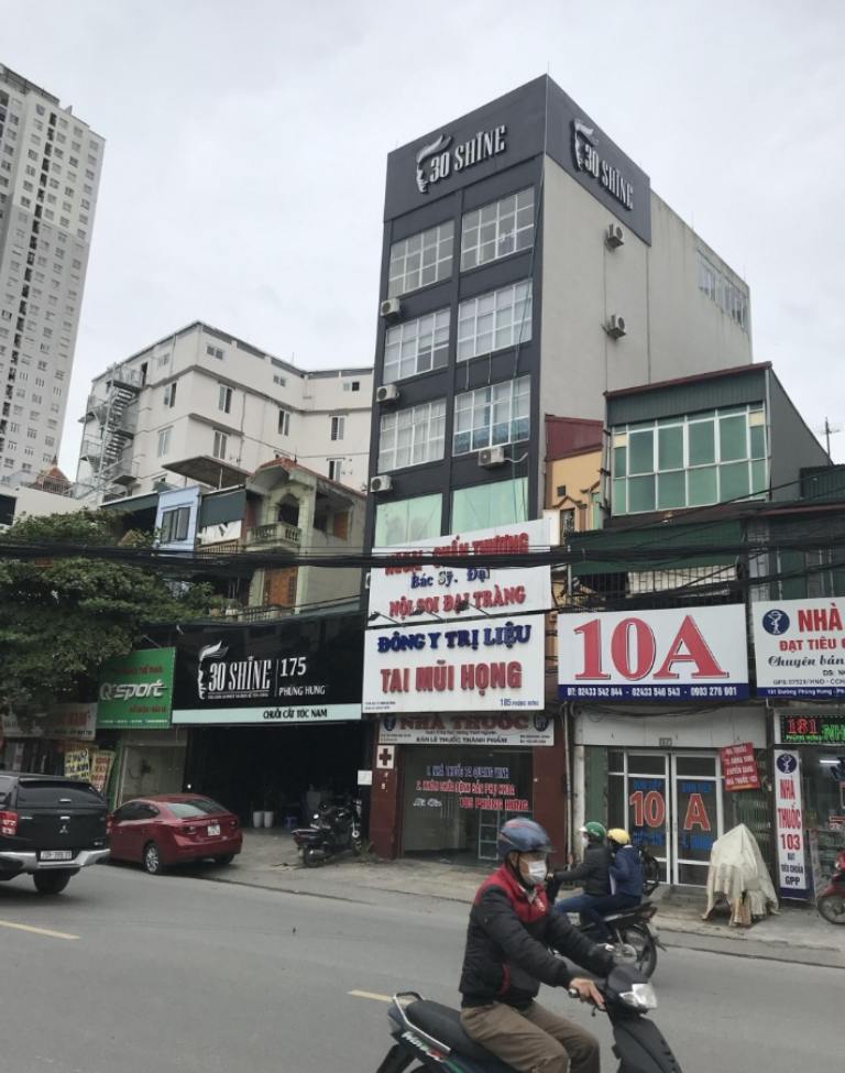 Nhà phố Phùng Hưng Hà Đông khu dân cư  ở lâu đời