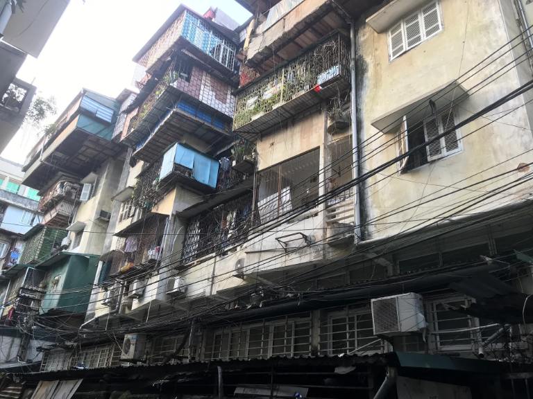 Nhà tập thể cũ phù hợp với người ở một mình hoặc gia đình nhỏ