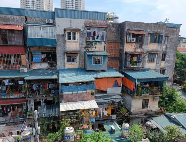 Nhà tập thể cũ quận Đống Đa