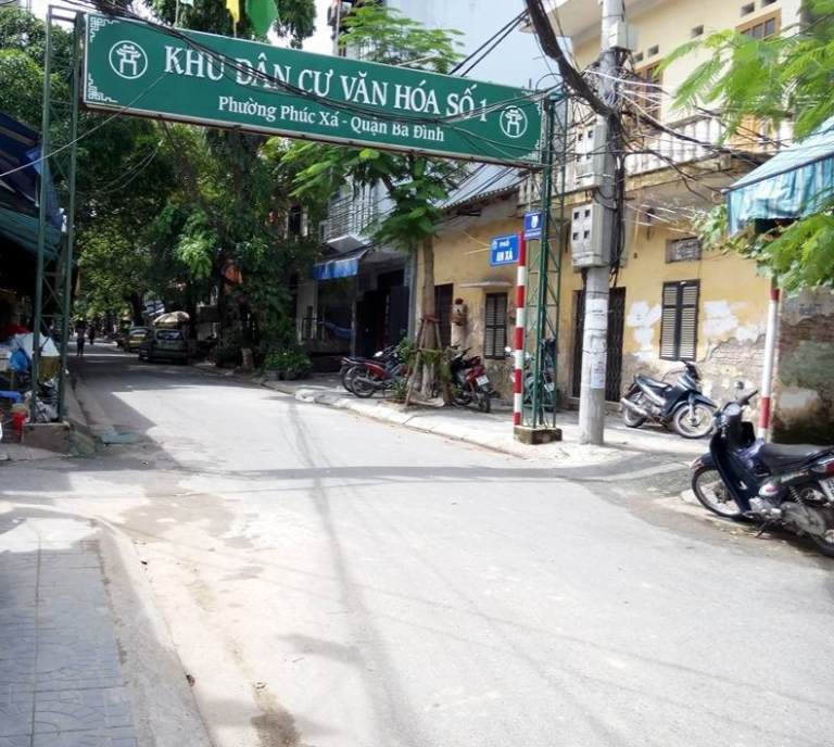 Nhà tập thể khu phố AN Xá, Ba Đình, Hà Nội