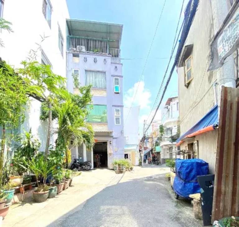 Nhà trong hẻm xe hơi có thể mua ở thực