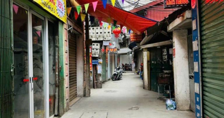 Nhà trong ngõ phố Nguyễn Văn Trỗi