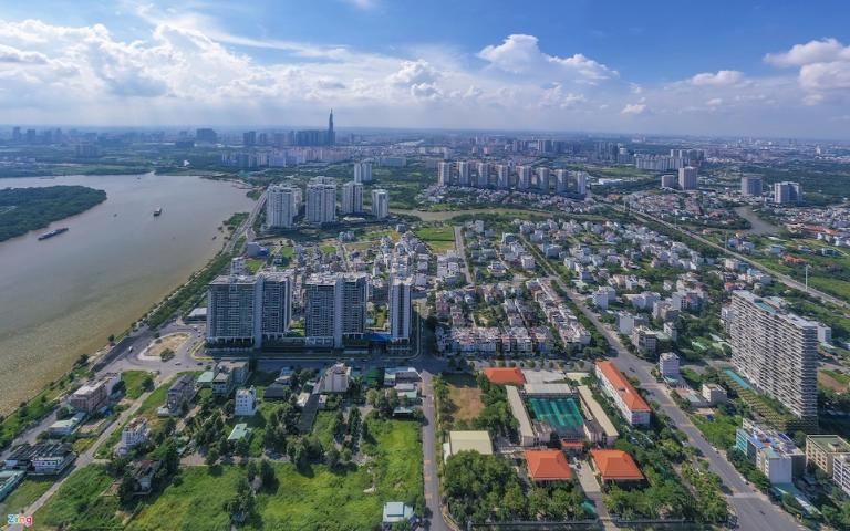 Những khu vực ven sông, môi trường sống trong lành