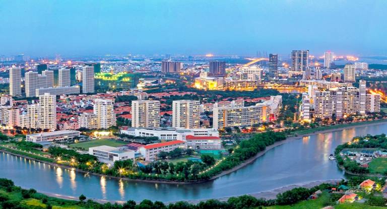 Phường Phú Thuận sở hữu hạ tầng và tiện ích hiện đại đồng bộ