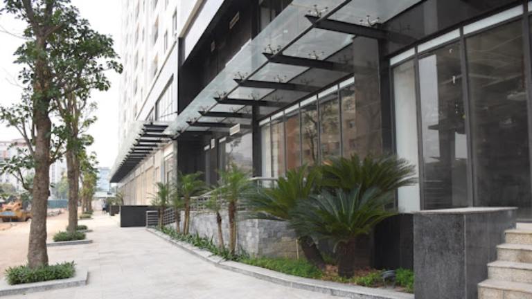 Sanh dưới tầng 1 có thể mở cửa hàng kinh doanh hoặc trưng bày