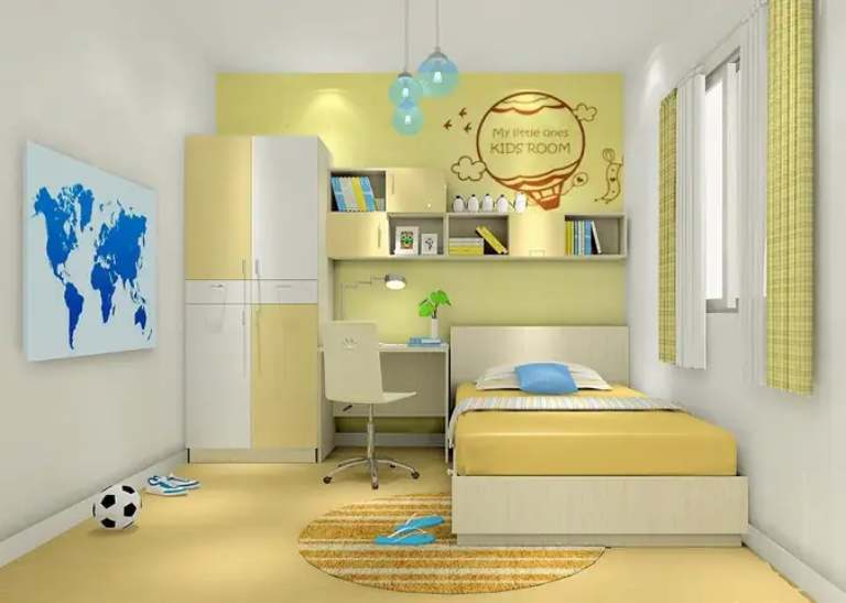 Sử dụng màu sắc và vật liệu phù hợp để điều hòa