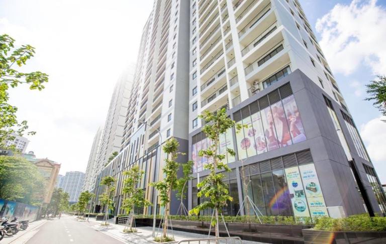 Tầng 1 khu chung cư Kosmo có các tiện ích đầy đủ